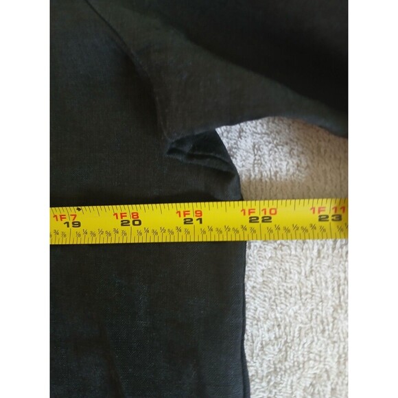 Morgan Cole Womens Blouse Tunic Black Embroidery‎ Sequin V-neck Size XL - Picture 10 of 13